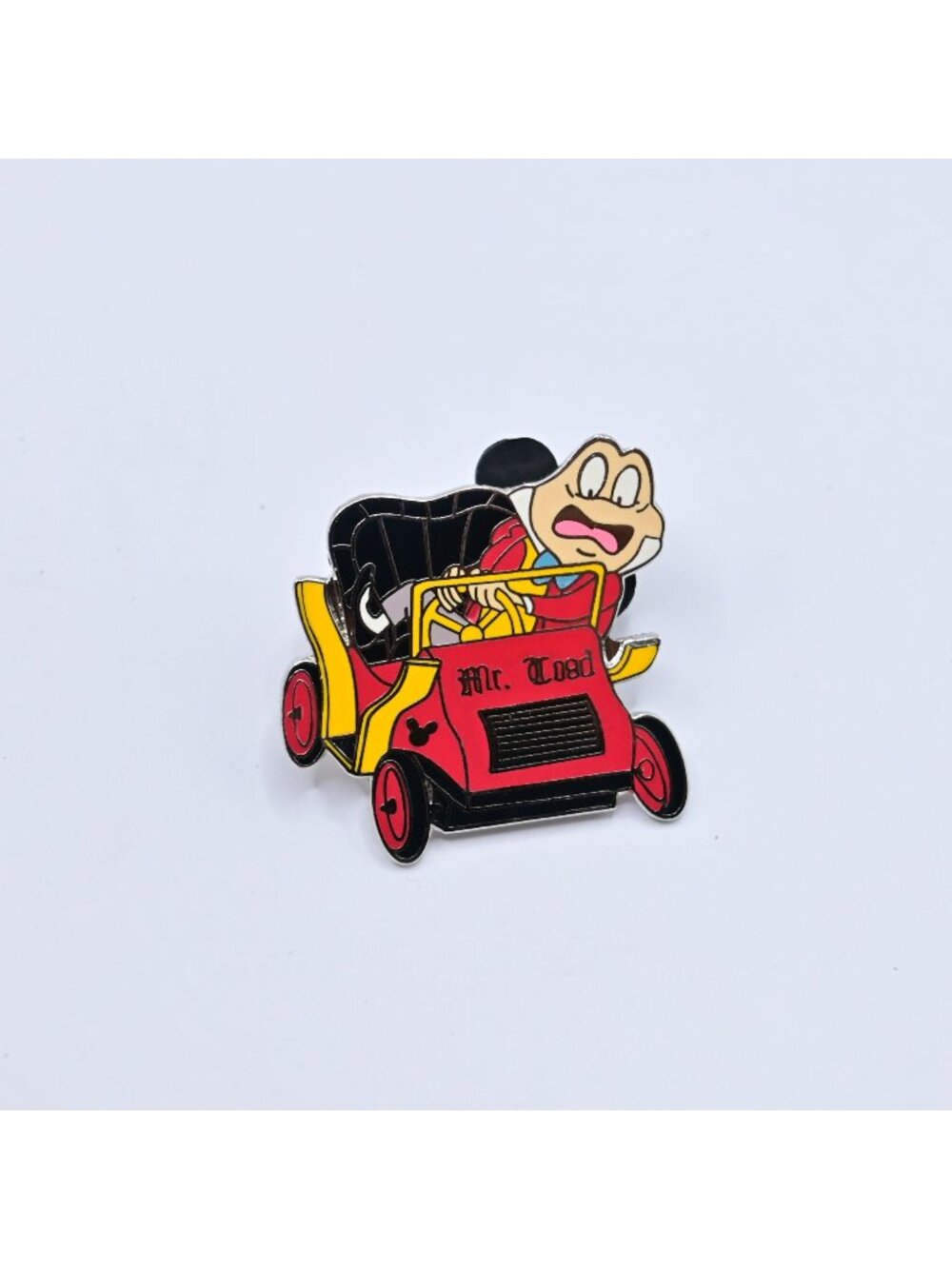 Disney Mr Toads Wild Ride Driving Red Car Hidden Mickey Pin